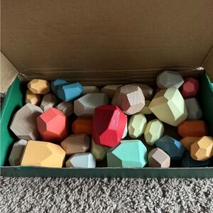 Wooden Stacking Stones